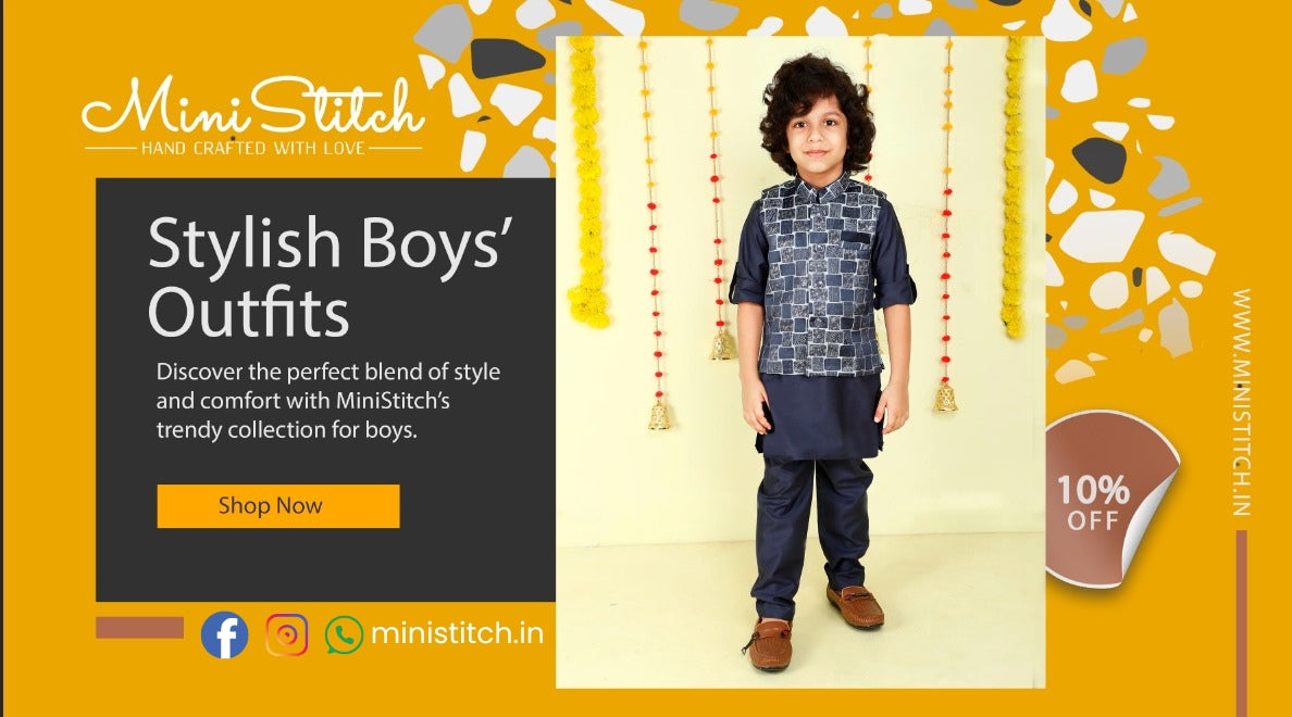 "The Perfect Dress for Girls and Boys – MiniStitch Style, Comfort, and Trust"