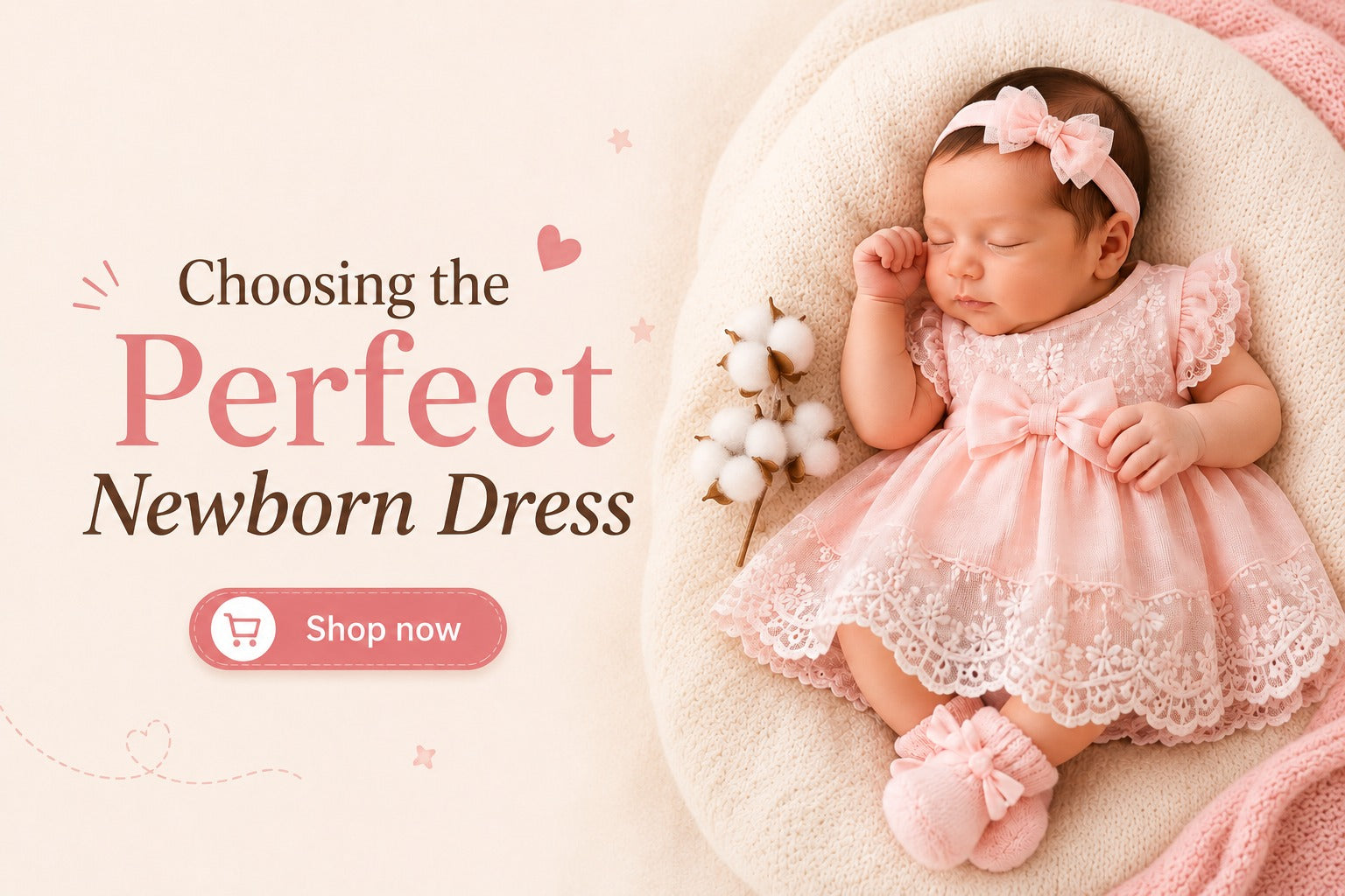 Their First Little Wardrobe: Choosing the Perfect Newborn Dress for Babies
