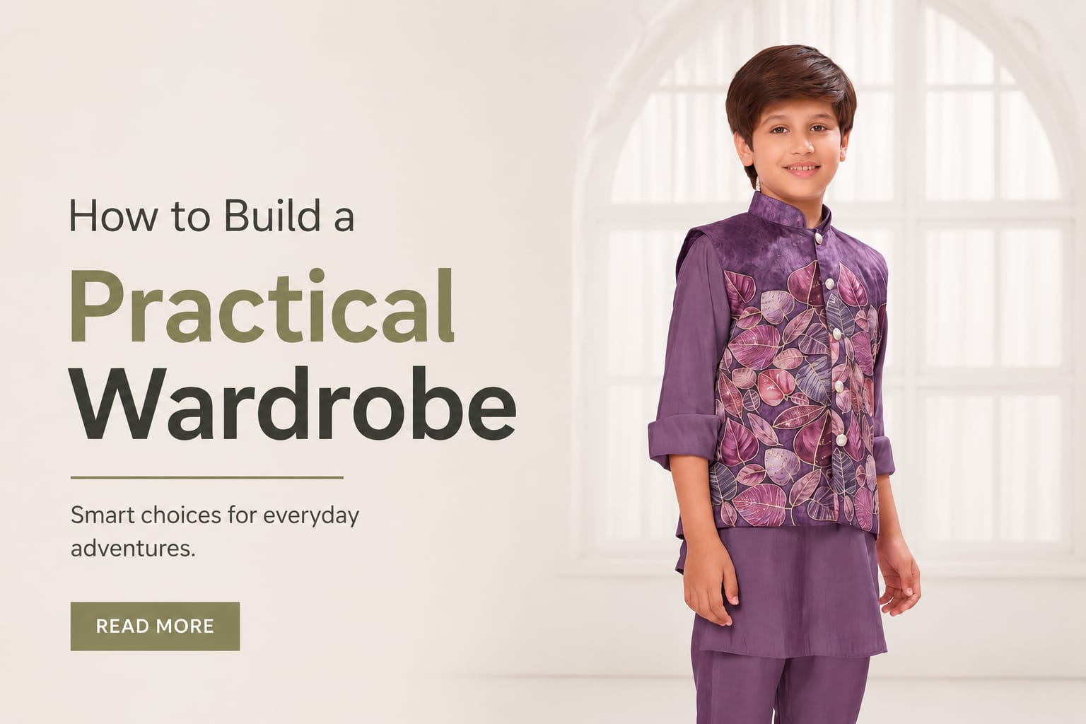 How to Build a Practical Wardrobe for Your Child