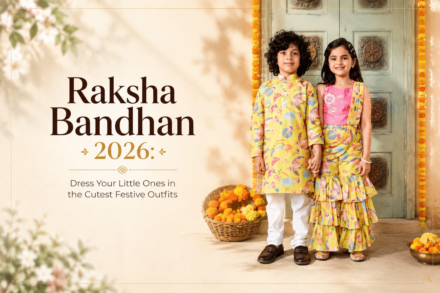 Raksha Bandhan 2026: Cutest Festive Outfits for Kids
