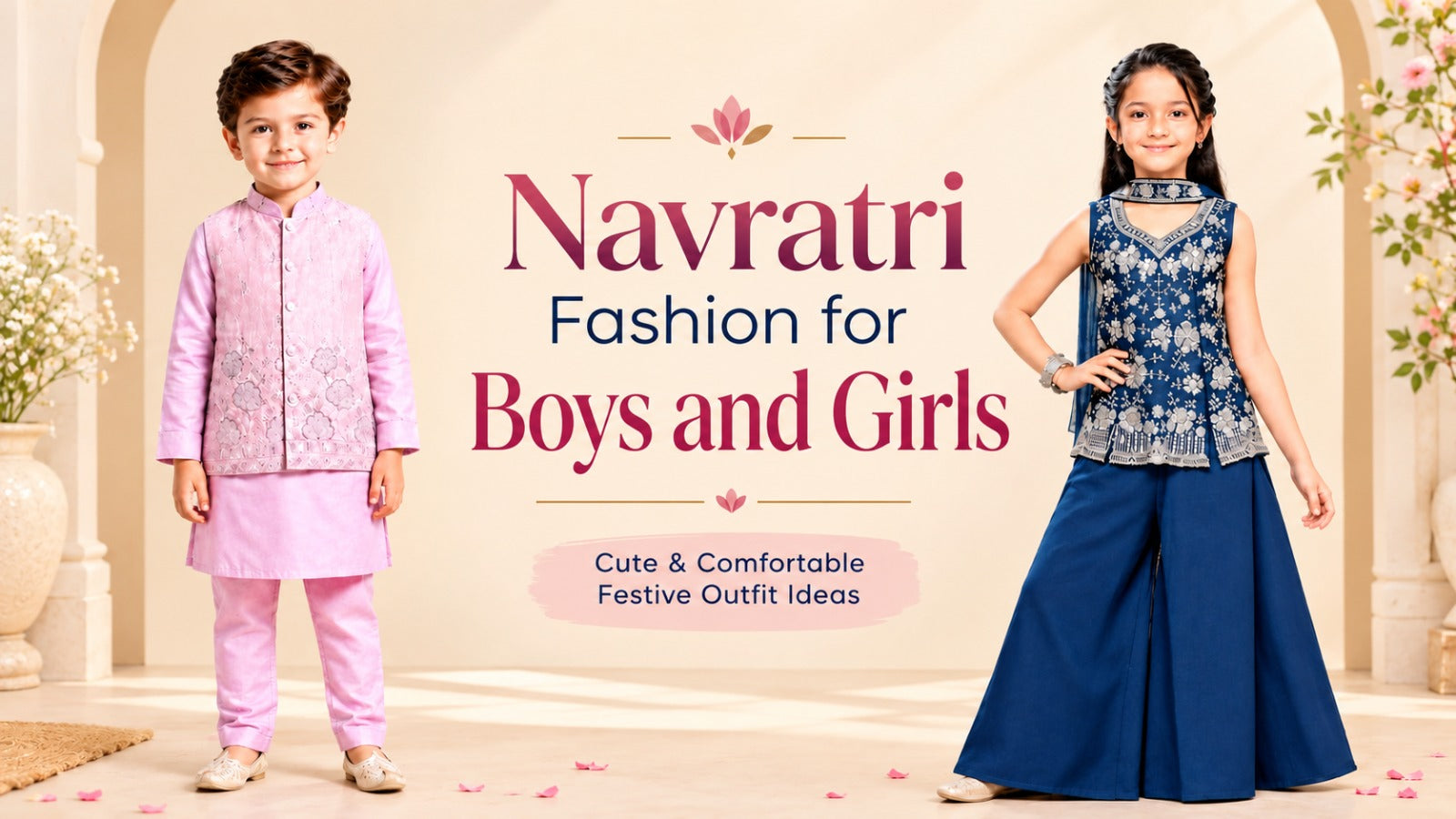 Navratri Fashion for Boys and Girls: Cute & Comfortable Festive Outfit Ideas