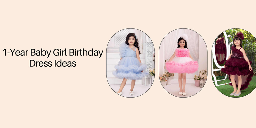 1-Year Baby Girl Birthday Dress Ideas