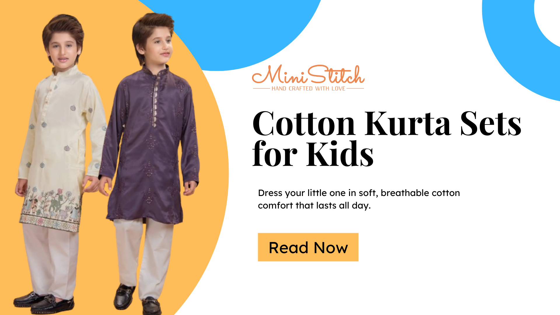 Why Cotton Kurta Sets Are Ideal for All-Day Wear for Children