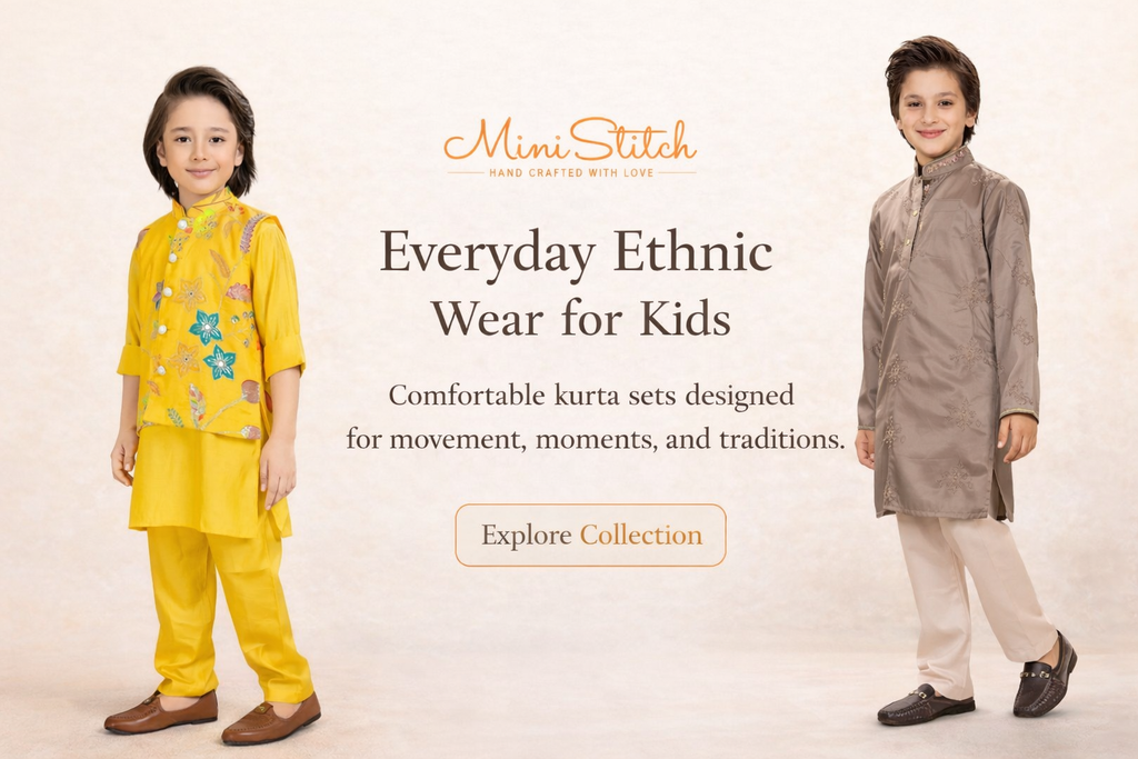 Everyday Ethnic Wear for Kids: Styling Kurta Sets Beyond Festival