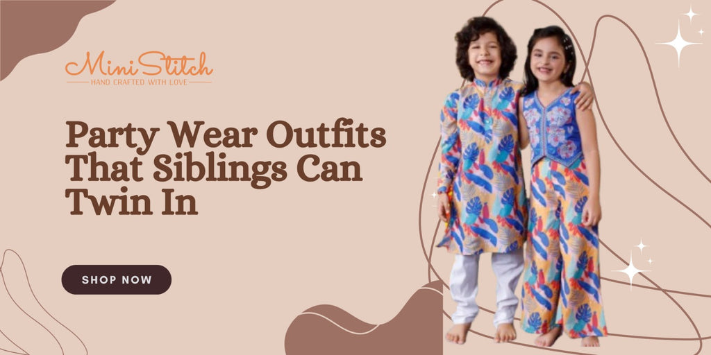 Twinning with Siblings: 8 Cute Outfit Ideas for Family Functions