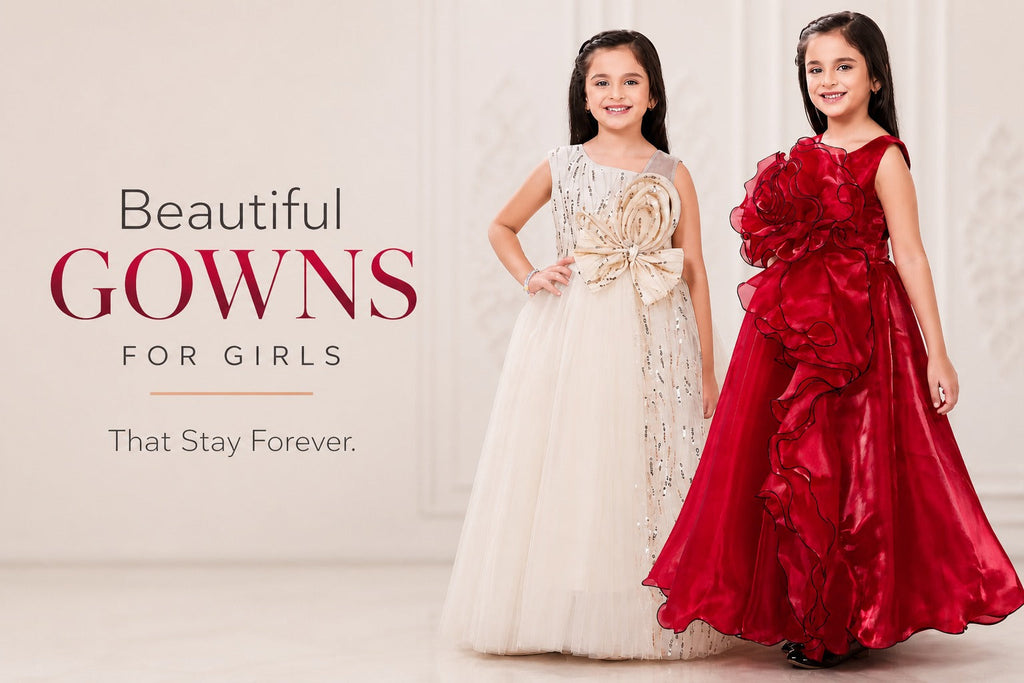 A Gown, A Smile, A Memory: Beautiful Gowns for Girls That Stay Forever