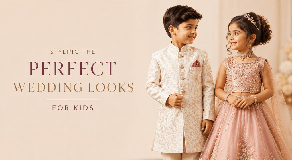 From Haldi to Reception: Styling the Perfect Wedding Looks for Kids