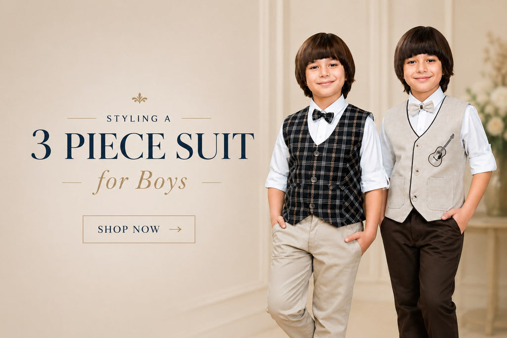 His First Little Suit: Styling a 3 Piece Suit for Boys for Big Days