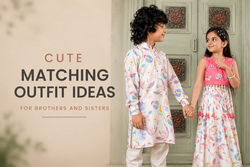 Cute Matching Outfit Ideas for Brothers and Sisters
