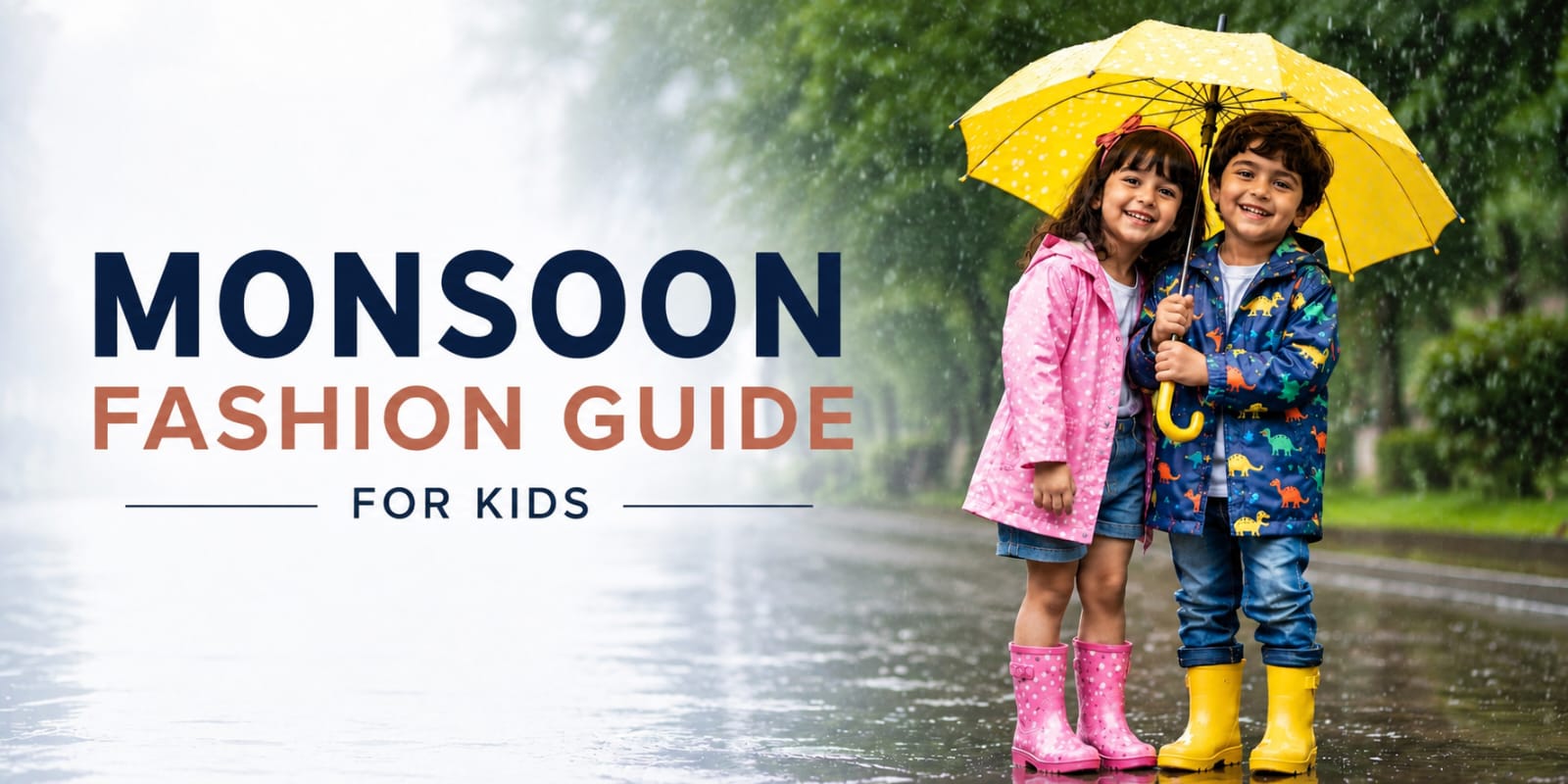 Monsoon Fashion Guide for Kids