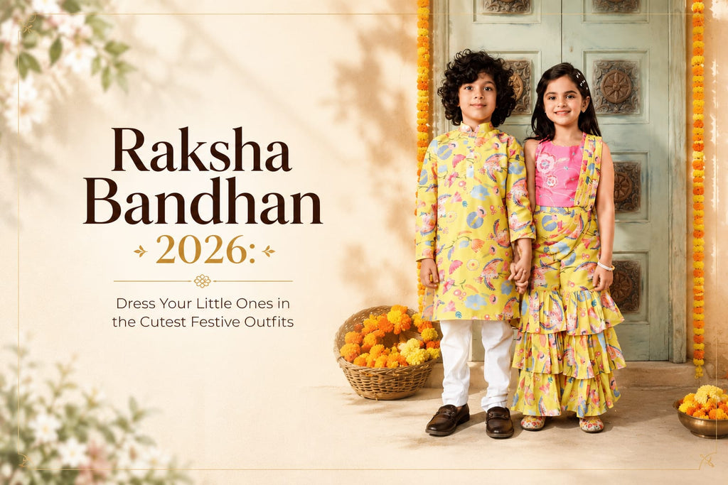 Raksha Bandhan 2026: Cutest Festive Outfits for Kids