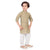 Ministitch Boys Ethnic Wear Beige Pathani Kurta Set for Kids