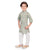Ministitch Boys Ethnic Wear Grey Pathani Kurta Set for Kids