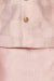 Ministitch 3 pc silk designer kurta set with embroidered jacket for boys - Babypink