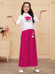 Ministitch Cotton full Sleeves Printed kurta and pant set - Red