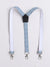 Ministitch 5 pcs suspender set with white shirt and Grey pant for boys