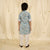 Ministitch full sleeves printed kurta and pyjama set for boys - Blue