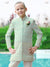 Ministitch Sky Blue Ethnic Wear Lucknowee Sherwani for Kids